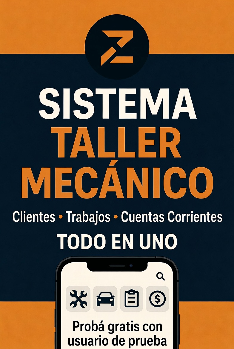 Sistema para Taller Mecanico y Afines